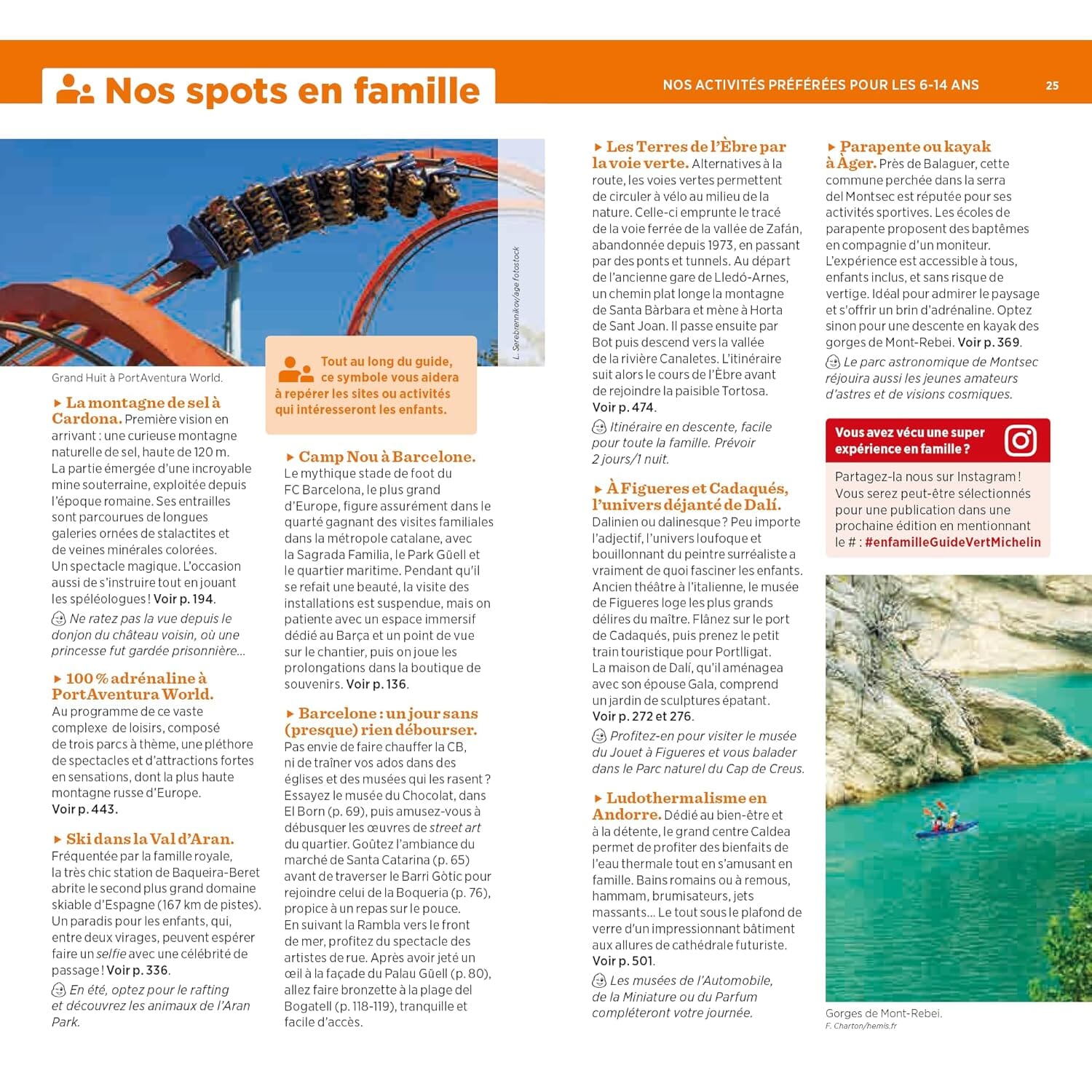 Guide Vert - Barcelone, Catalogne & Andorre - Édition 2024 | Michelin guide de voyage Michelin 