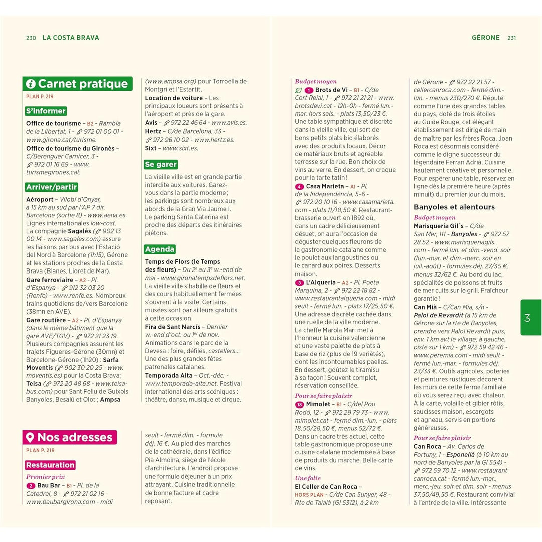 Guide Vert - Barcelone, Catalogne & Andorre - Édition 2024 | Michelin guide de voyage Michelin 