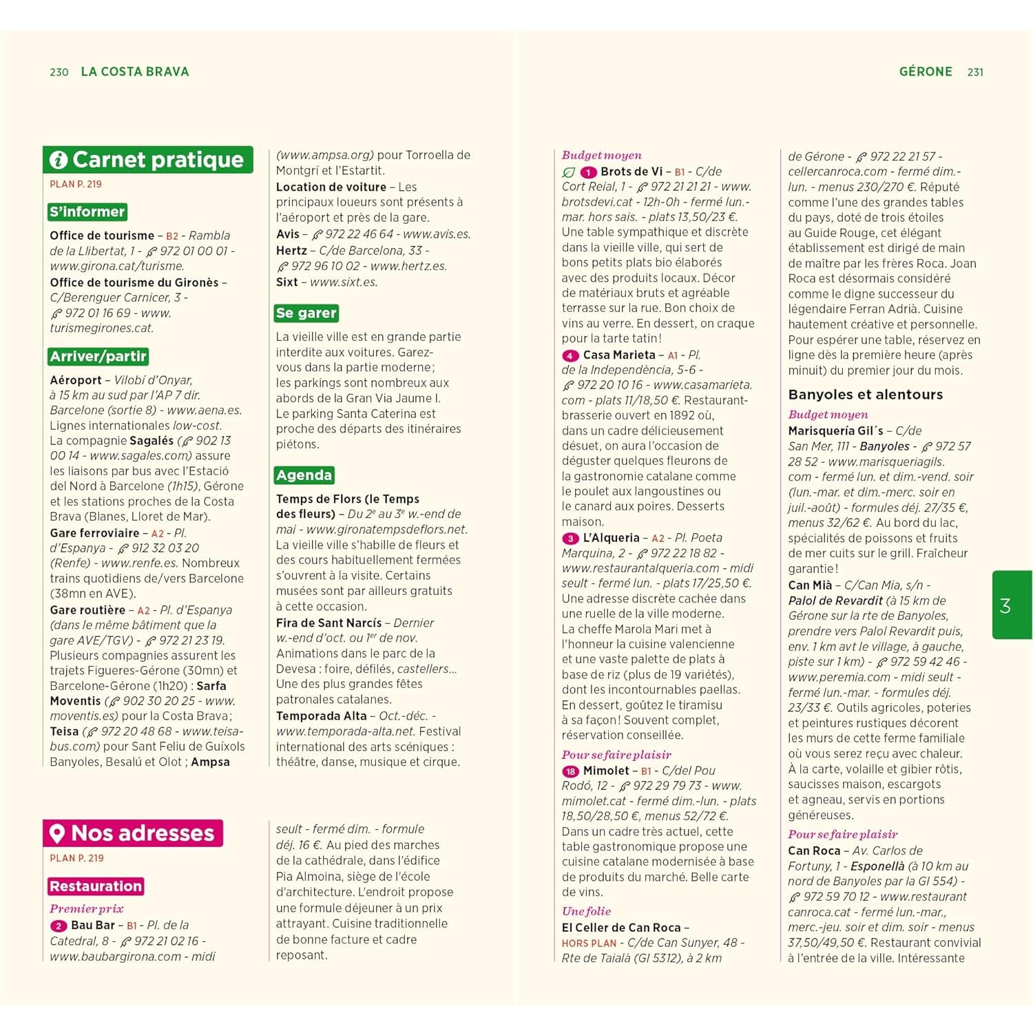 Guide Vert - Barcelone, Catalogne & Andorre - Édition 2024 | Michelin guide de voyage Michelin 