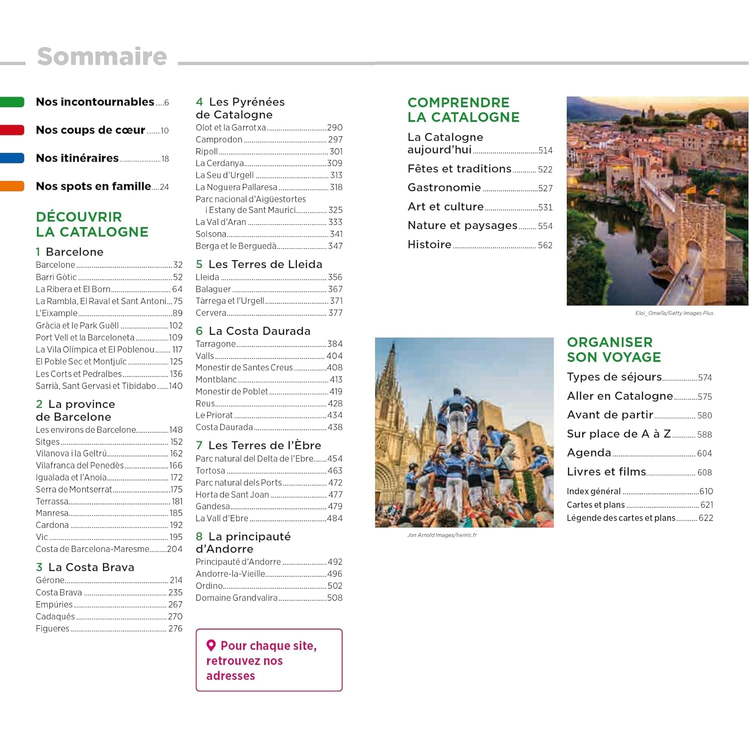 Guide Vert - Barcelone, Catalogne & Andorre - Édition 2024 | Michelin guide de voyage Michelin 