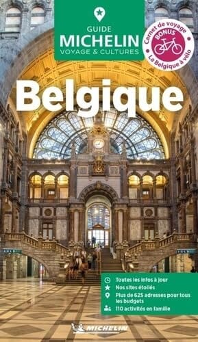 Guide Vert - Belgique - Édition 2025 | Michelin guide de voyage Michelin 