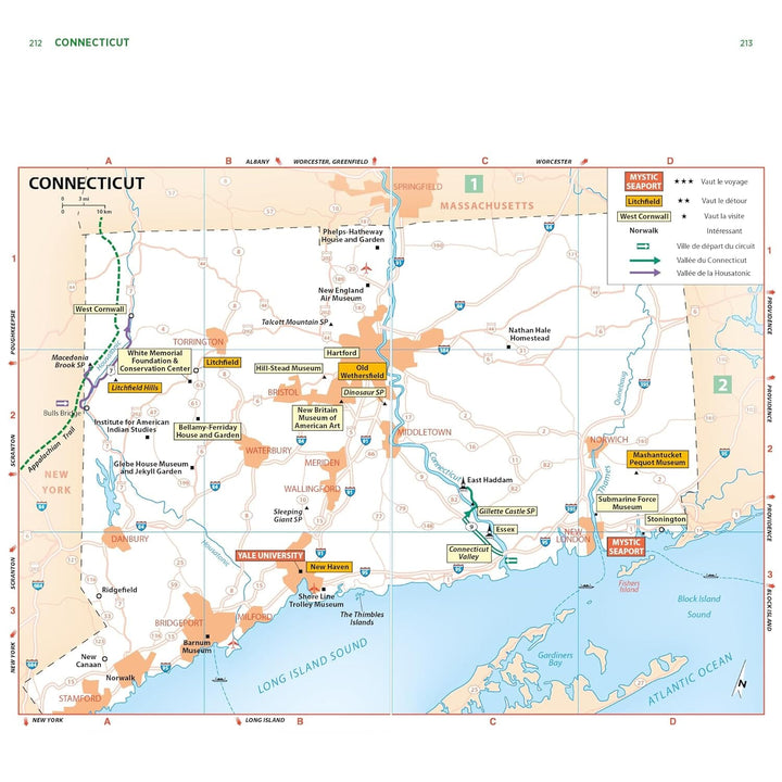 Guide Vert - Boston et la Nouvelle Angleterre - Édition 2024 | Michelin guide de voyage Michelin 