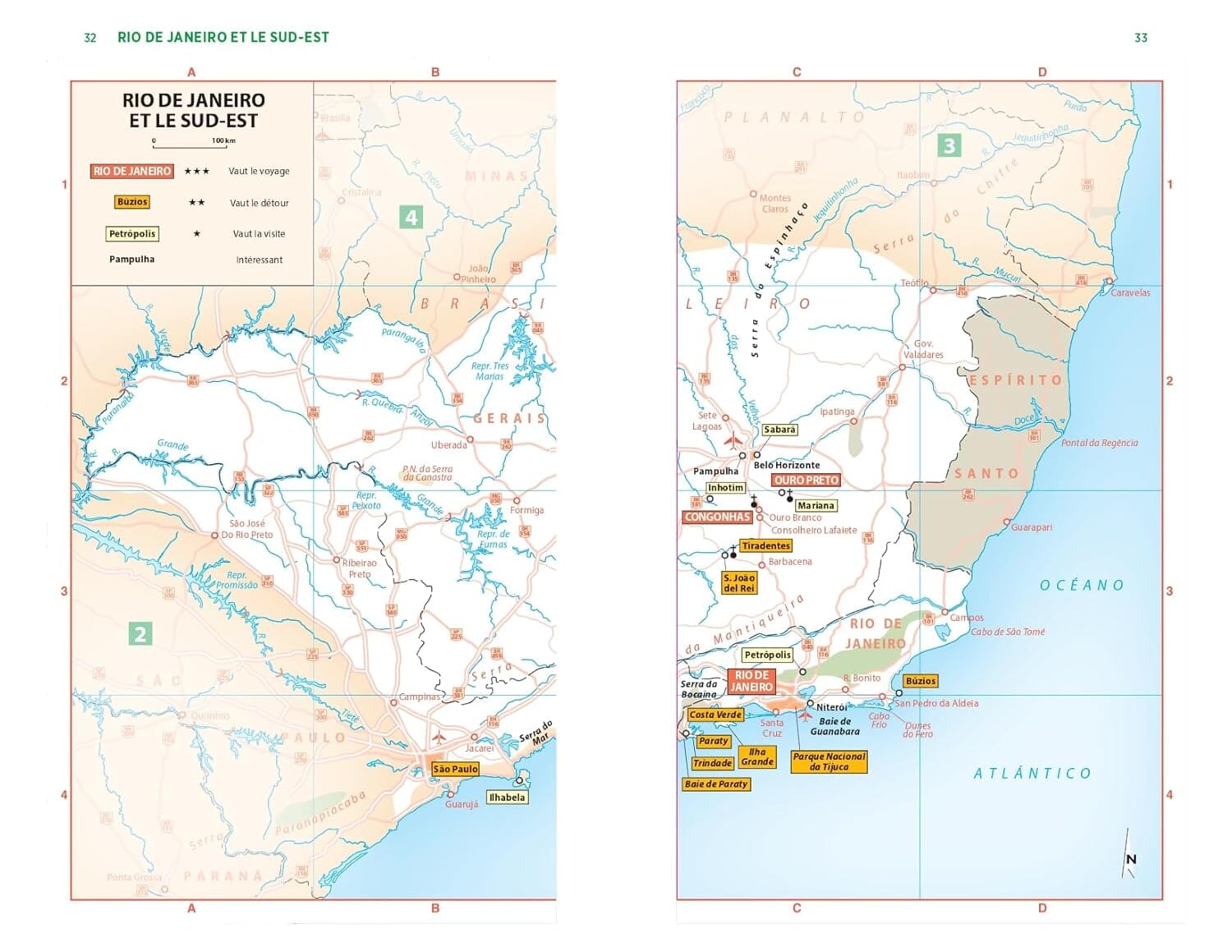 Guide Vert - Brésil - Édition 2025 | Michelin guide de voyage Michelin 