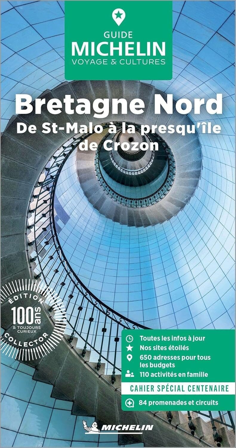 Guide Vert - Bretagne Nord, De Saint-Malo à la presqu'île de Crozon 2026 | Michelin guide de voyage Michelin 