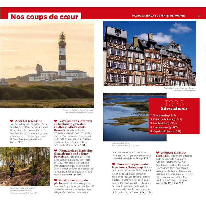Guide Vert - Bretagne Nord, De Saint-Malo à la presqu'île de Crozon - Édition 2024 | Michelin guide de voyage Michelin 