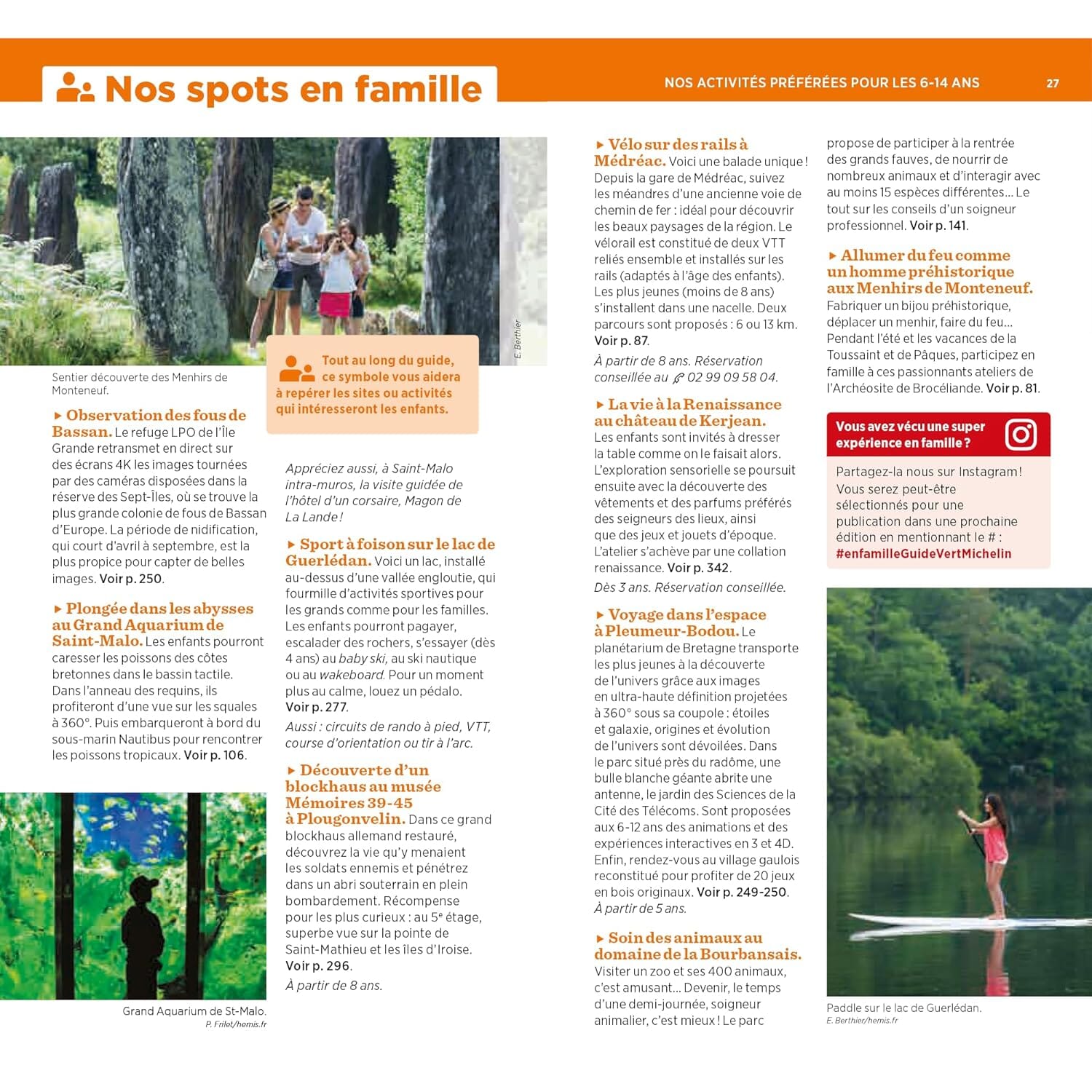 Guide Vert - Bretagne Nord, De Saint-Malo à la presqu'île de Crozon 2026 | Michelin guide de voyage Michelin