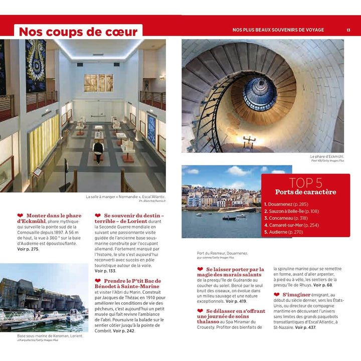 Guide Vert - Bretagne Sud : Morbihan, Finistère, Loire-Atlantique - Édition 2024 | Michelin guide de voyage Michelin 