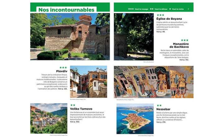Guide Vert - Bulgarie 2026 | Michelin guide de voyage Michelin 