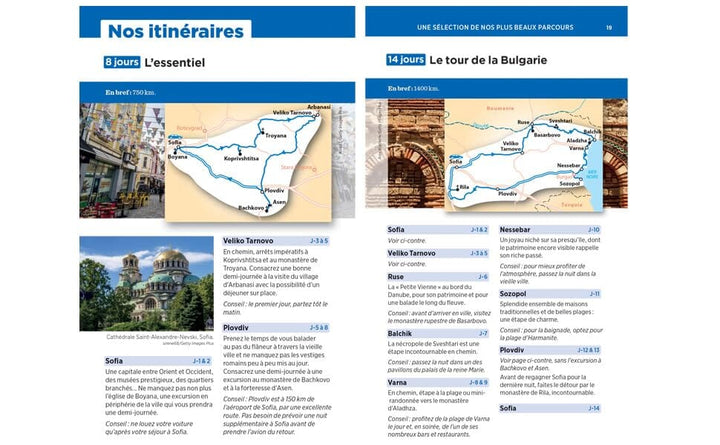 Guide Vert - Bulgarie 2026 | Michelin guide de voyage Michelin 