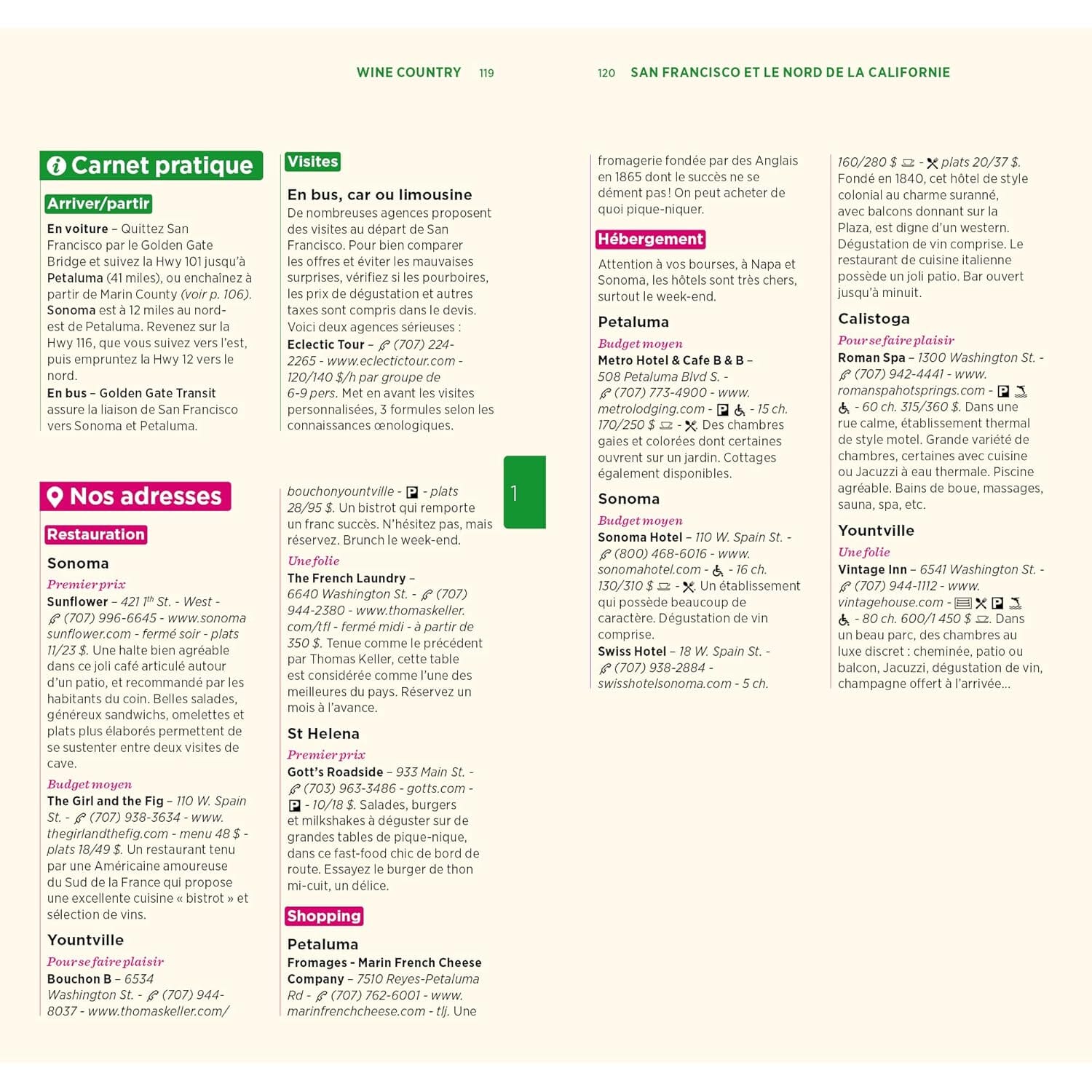 Guide Vert - Californie - Édition 2024 | Michelin guide de voyage Michelin 