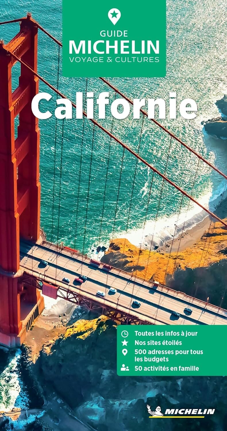 Guide Vert - Californie - Édition 2024 | Michelin guide de voyage Michelin 