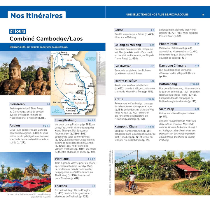 Guide Vert - Cambodge, Laos - Édition 2023 | Michelin guide de voyage Michelin 
