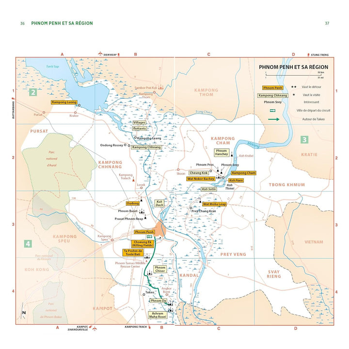 Guide Vert - Cambodge, Laos - Édition 2023 | Michelin guide de voyage Michelin 