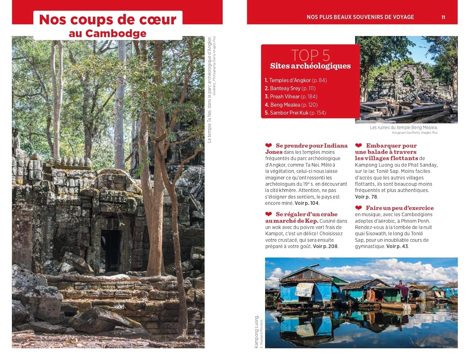 Guide Vert - Cambodge, Laos - Édition 2025 | Michelin guide de voyage Michelin 