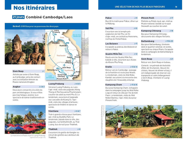 Guide Vert - Cambodge, Laos - Édition 2025 | Michelin guide de voyage Michelin 