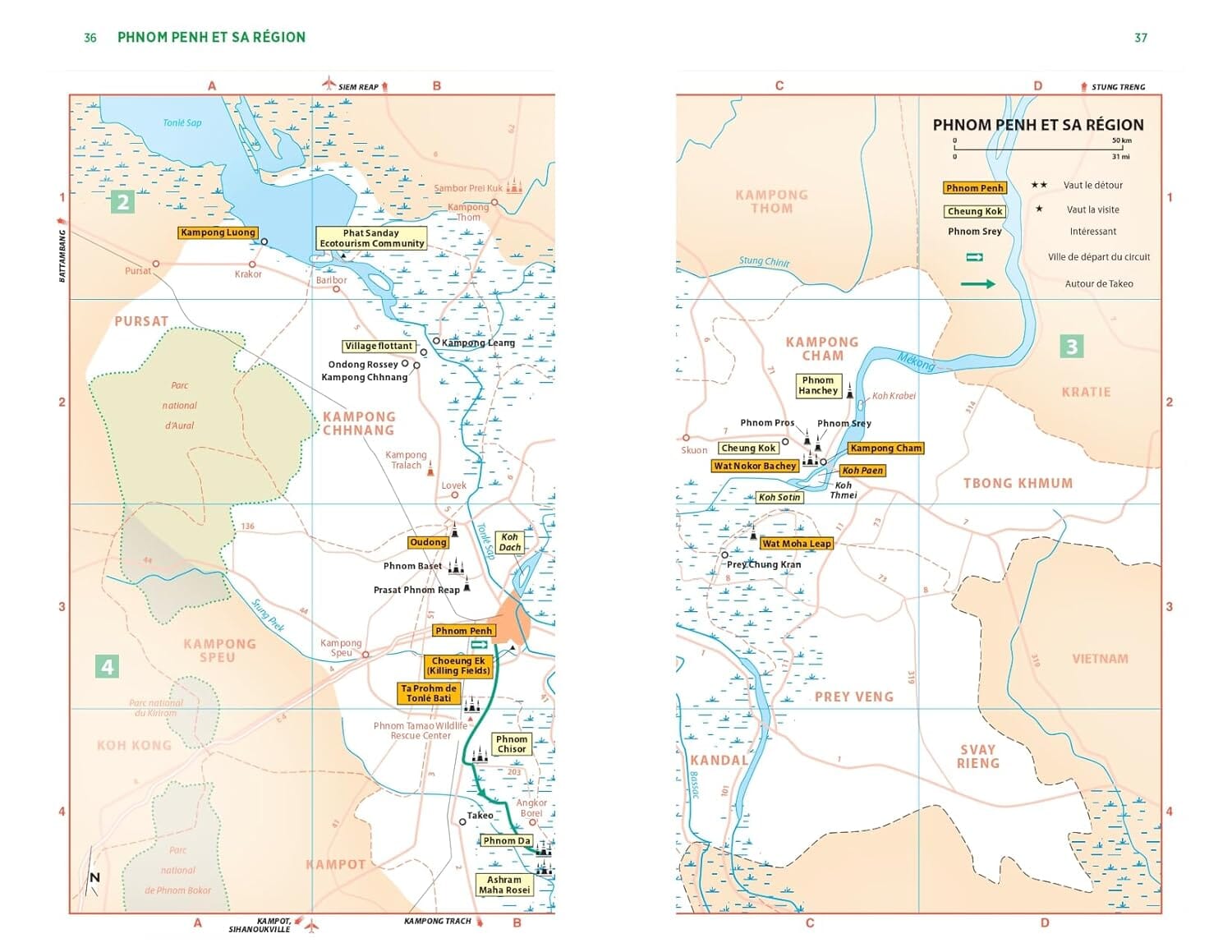 Guide Vert - Cambodge, Laos - Édition 2025 | Michelin guide de voyage Michelin 