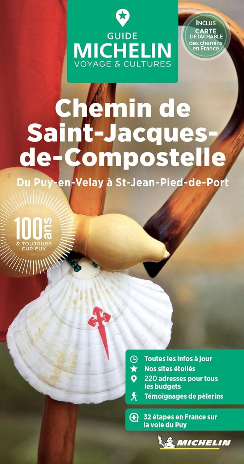 Guide Vert - Chemin de Saint-Jacques-de-Compostelle : Du Puy-en-Velay à saint-Jean-Pied-de-Port 2026 | Michelin guide de voyage Michelin 