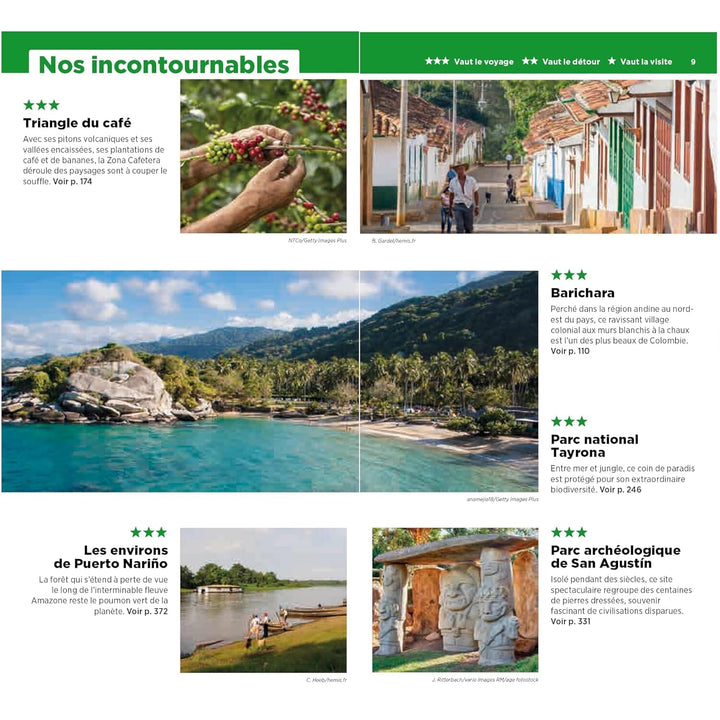 Guide Vert - Colombie - Édition 2023 | Michelin guide de voyage Michelin 