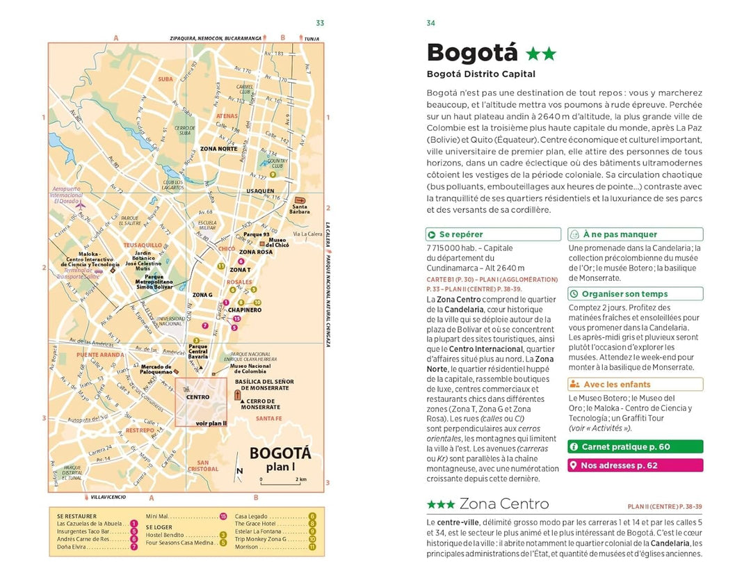 Guide Vert - Colombie - Édition 2025 | Michelin guide de voyage Michelin 