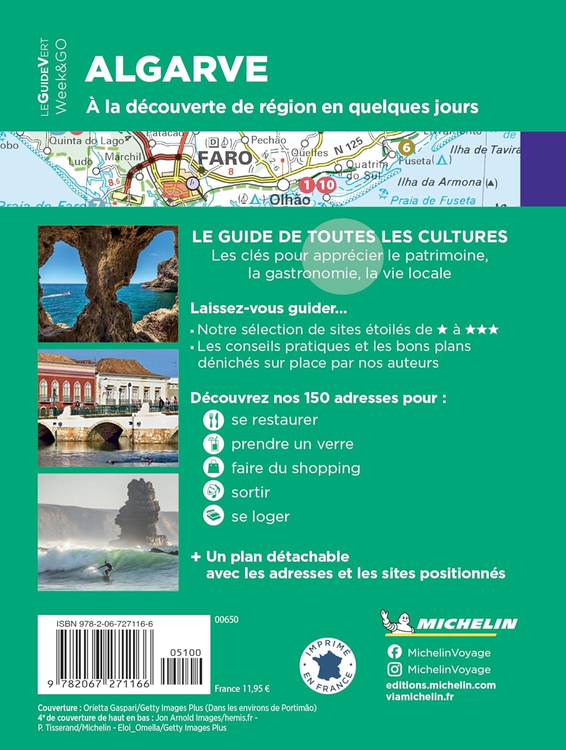 Guide Vert compact - Algarve & Faro 2026 | Michelin guide de voyage Michelin 