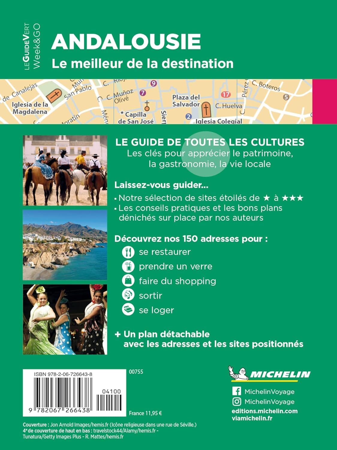 Guide Vert compact - Andalousie - Édition 2025 | Michelin guide de voyage Michelin 