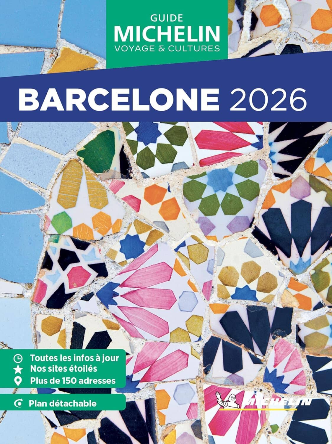 Guide Vert compact - Barcelone 2026 | Michelin guide de voyage Michelin 