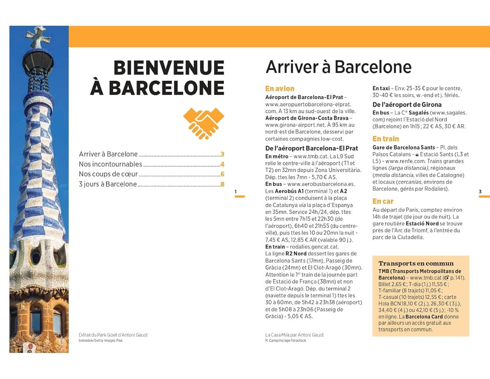 Guide Vert compact - Barcelone 2026 | Michelin guide de voyage Michelin 