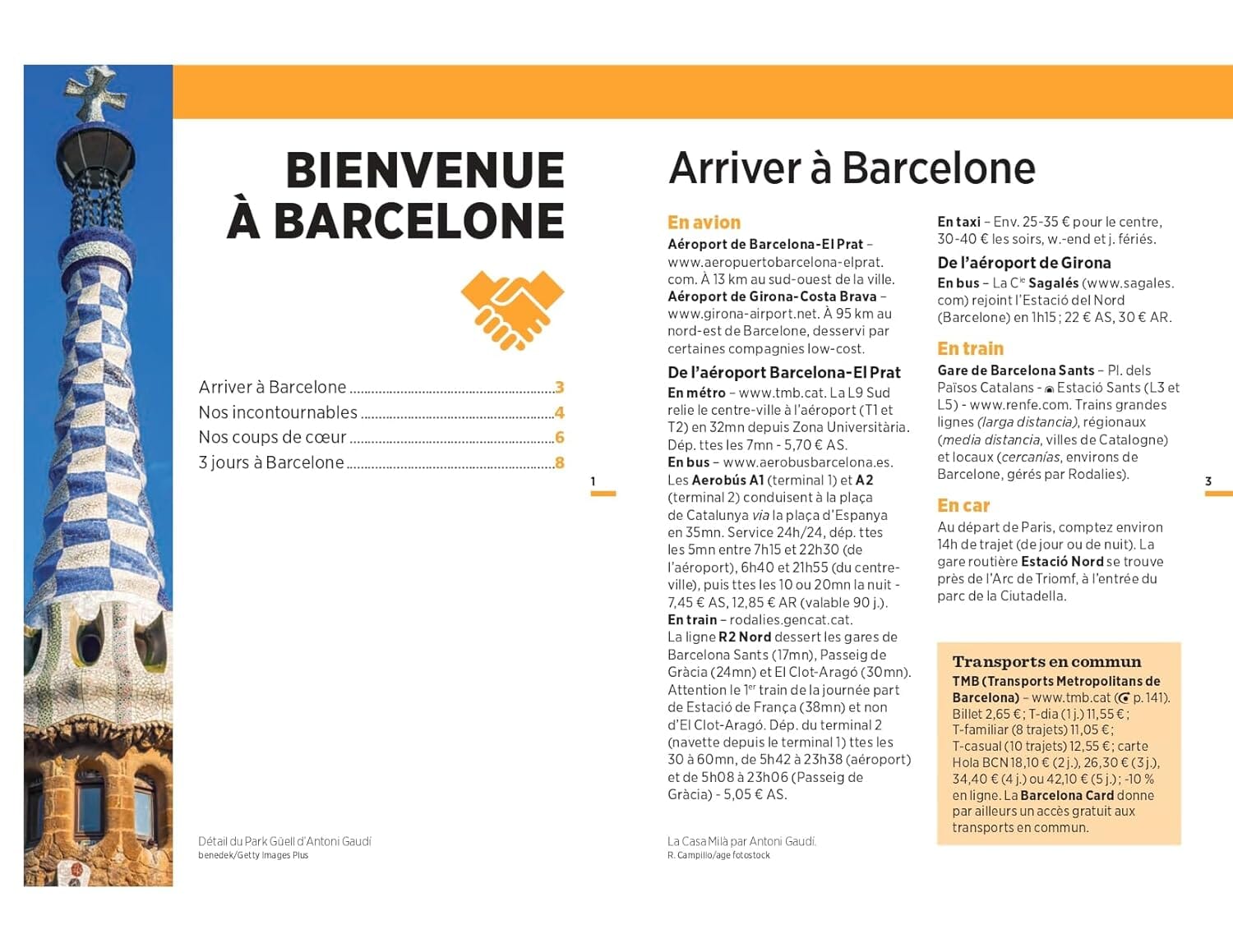 Guide Vert compact - Barcelone 2026 | Michelin guide de voyage Michelin 