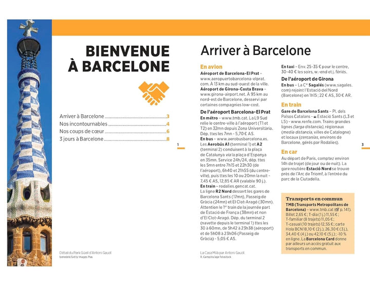 Guide Vert compact - Barcelone 2026 | Michelin guide de voyage Michelin 