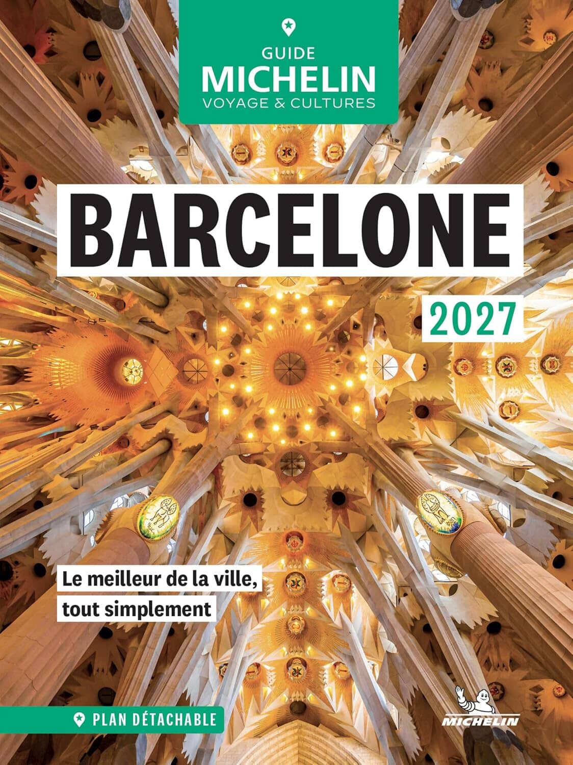Guide Vert compact - Barcelone 2027 | Michelin guide de voyage Michelin