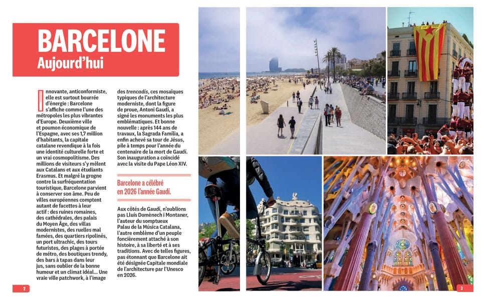 Guide Vert compact - Barcelone 2027 | Michelin guide de voyage Michelin