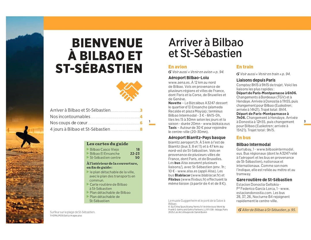 Guide Vert compact - Bilbao & Saint-Sébastien - Édition 2025 | Michelin guide de voyage Michelin 