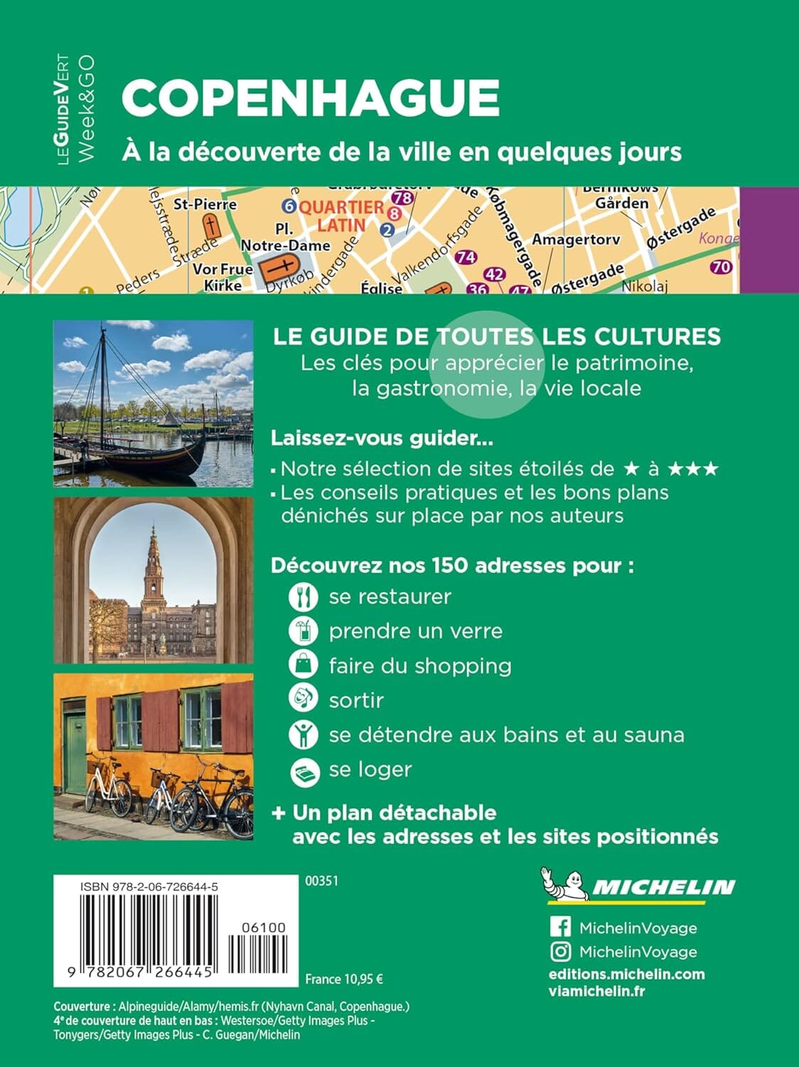 Guide Vert compact - Copenhague - Édition 2025 | Michelin guide de voyage Michelin 