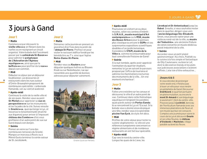 Guide Vert compact - Gand + plan - Édition 2025 | Michelin guide de voyage Michelin 