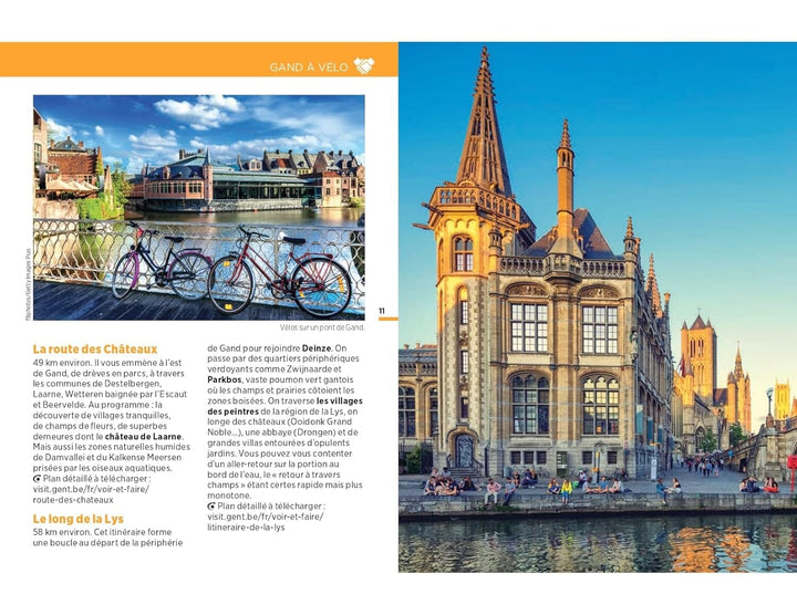Guide Vert compact - Gand + plan - Édition 2025 | Michelin guide de voyage Michelin 