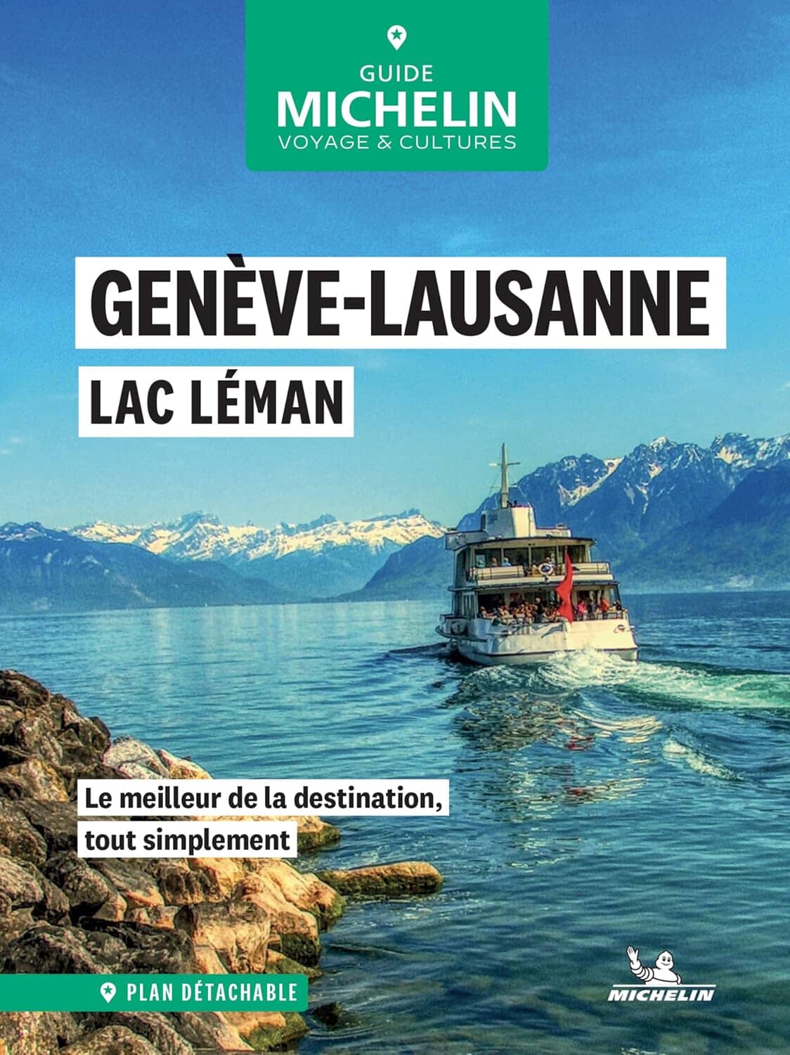 Guide Vert compact - Genève, Lausanne & Lac Léman 2027 | Michelin guide de voyage Michelin 