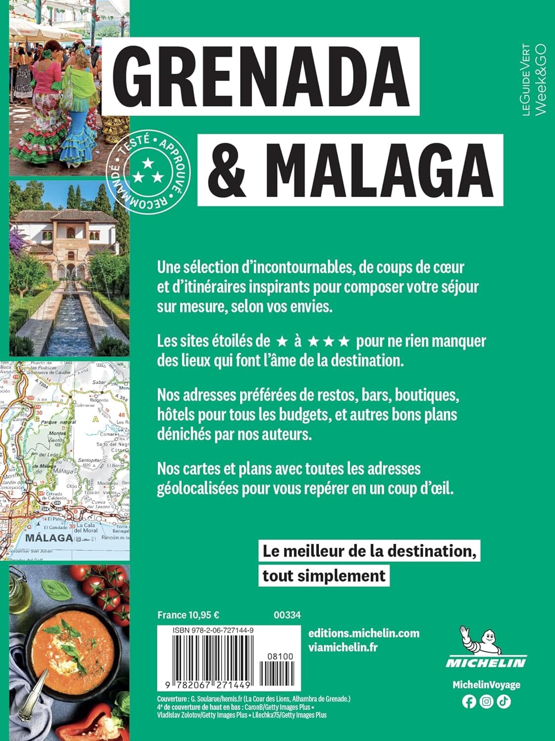 Guide Vert compact - Grenade & Malaga 2027 | Michelin guide de voyage Michelin 