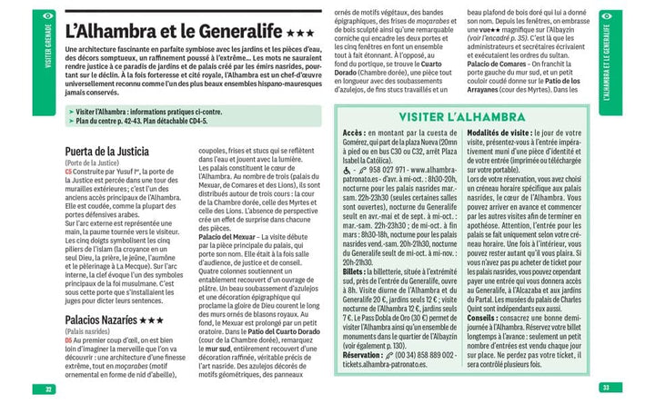 Guide Vert compact - Grenade & Malaga 2027 | Michelin guide de voyage Michelin 