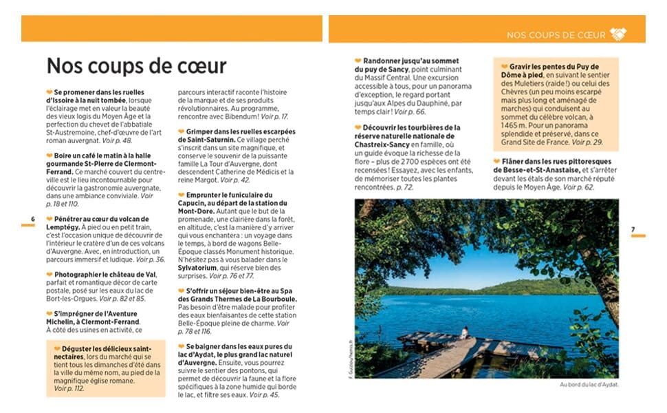 Guide Vert compact - L'Auvergne des volcans, Clermont-Ferrand et la chaîne de Puys 2026 | Michelin guide de voyage Michelin
