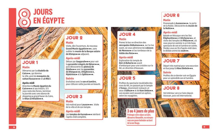 Guide Vert compact - Le Caire & Vallée du Nil (Egypte) + plan 2027 | Michelin guide de voyage Michelin
