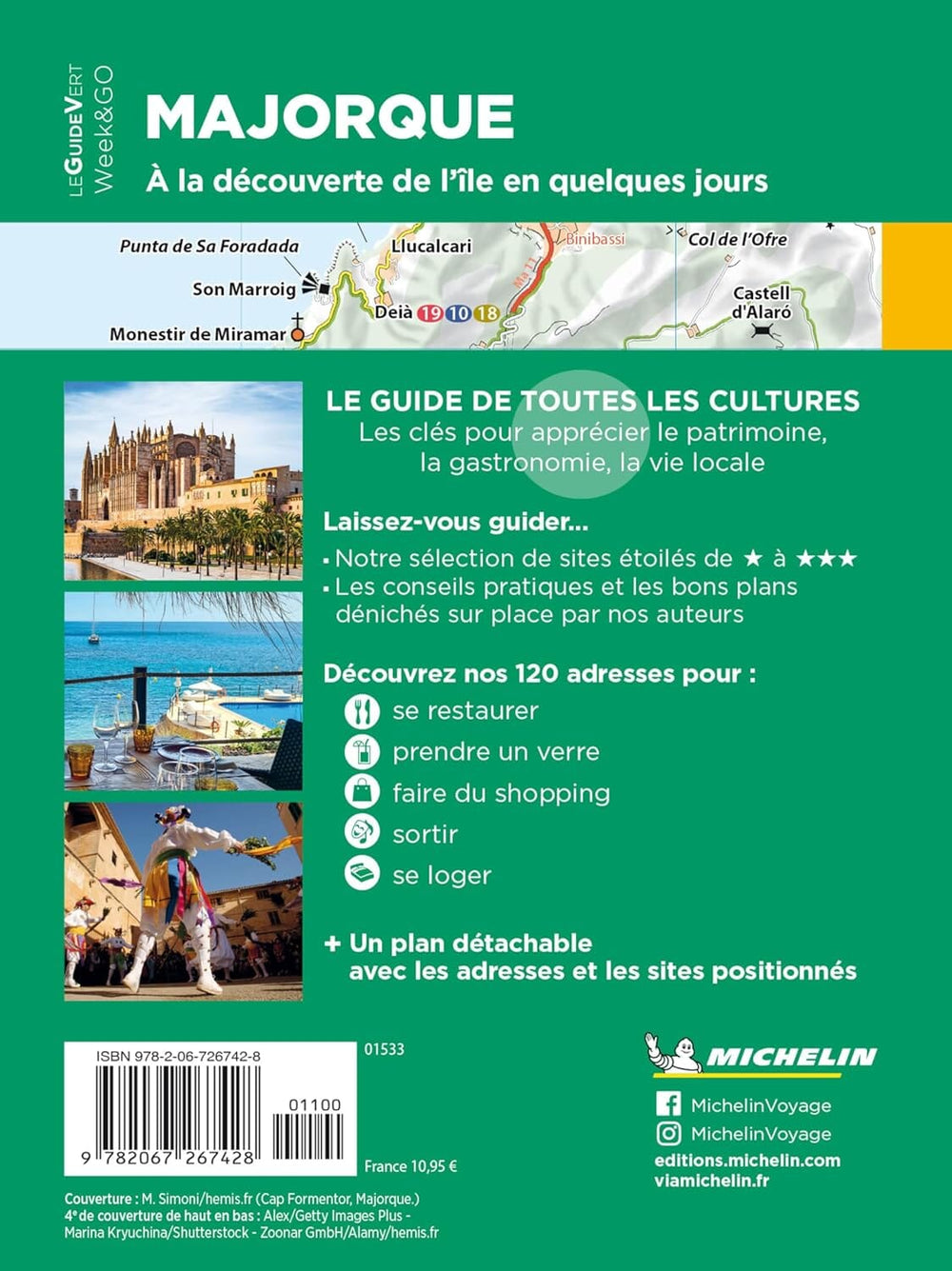 Guide Vert compact - Majorque & Minorque - Édition 2025 | Michelin guide de voyage Michelin 