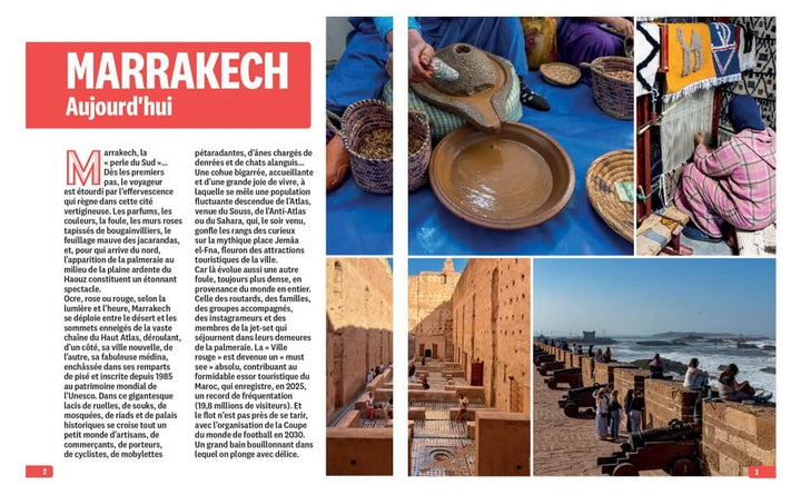 Guide Vert compact - Marrakech et Essaouira + plan 2027 | Michelin guide de voyage Michelin 