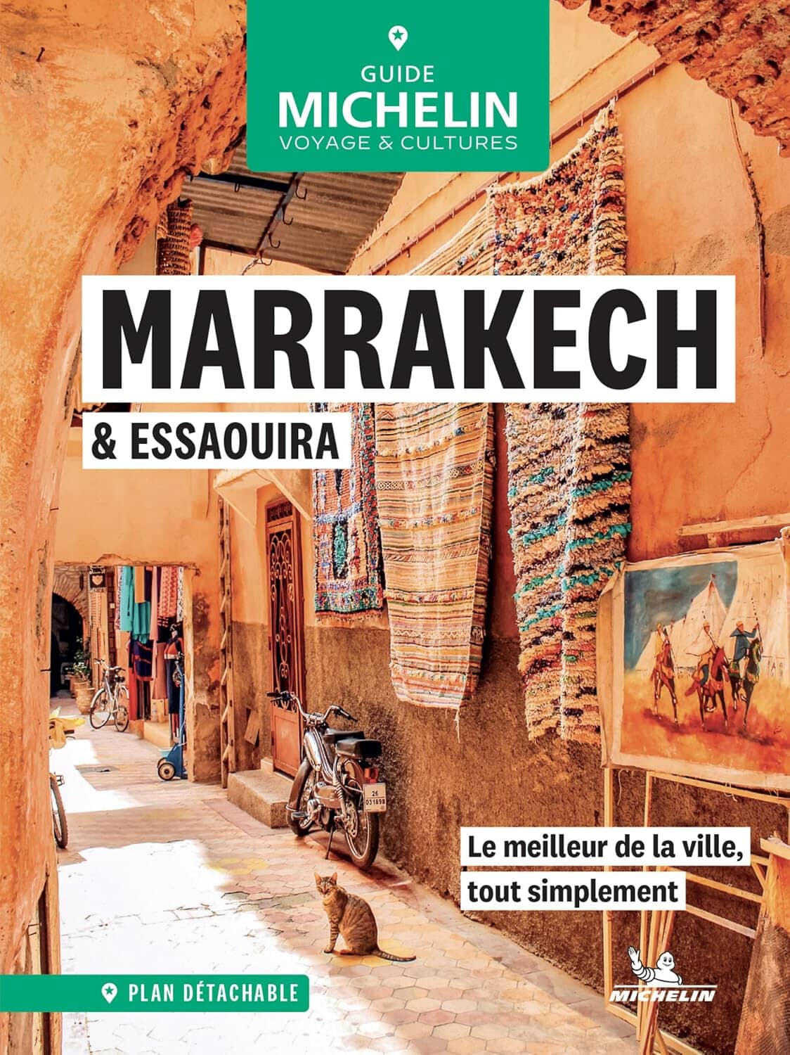 Guide Vert compact - Marrakech et Essaouira + plan 2027 | Michelin guide de voyage Michelin 