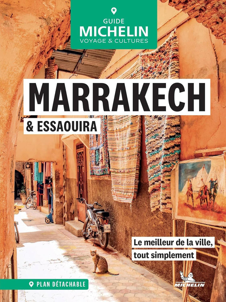 Guide Vert compact - Marrakech et Essaouira + plan 2027 | Michelin guide de voyage Michelin 