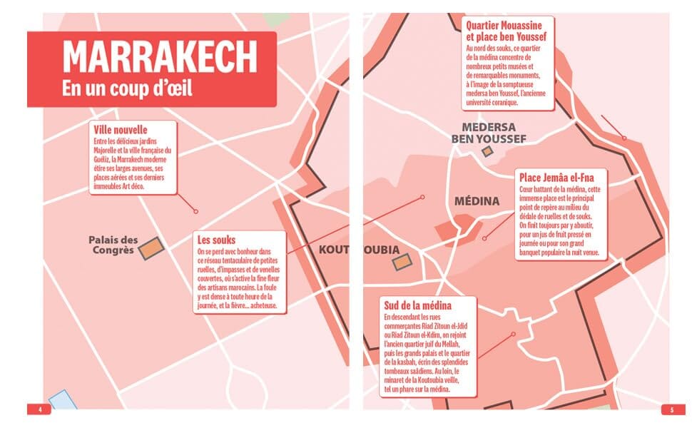 Guide Vert compact - Marrakech et Essaouira + plan 2027 | Michelin guide de voyage Michelin 