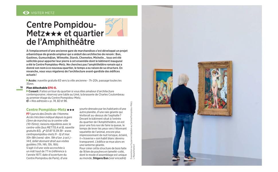 Guide Vert compact - Metz 2026 | Michelin guide de voyage Michelin 