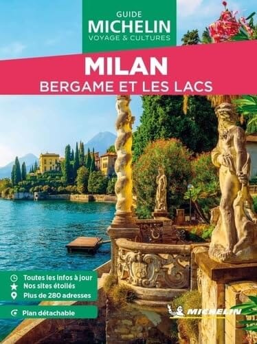 Guide Vert compact - Milan, Bergame & les lacs - Édition 2025 | Michelin guide de voyage Michelin 