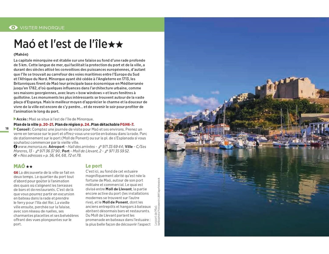 Guide Vert compact - Minorque - Édition 2025 | Michelin guide de voyage Michelin 