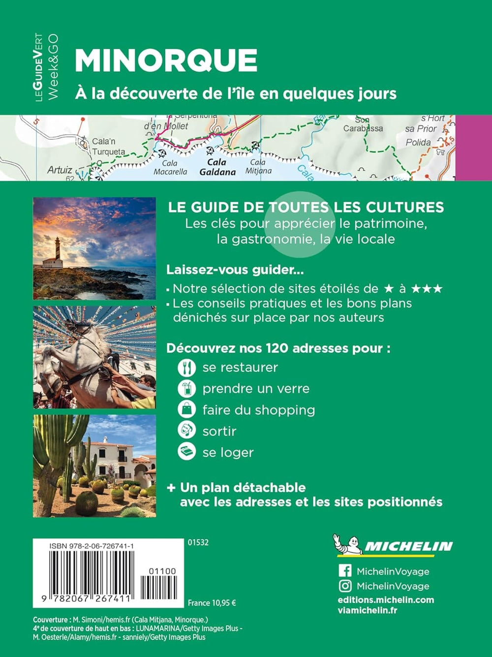 Guide Vert compact - Minorque - Édition 2025 | Michelin guide de voyage Michelin 