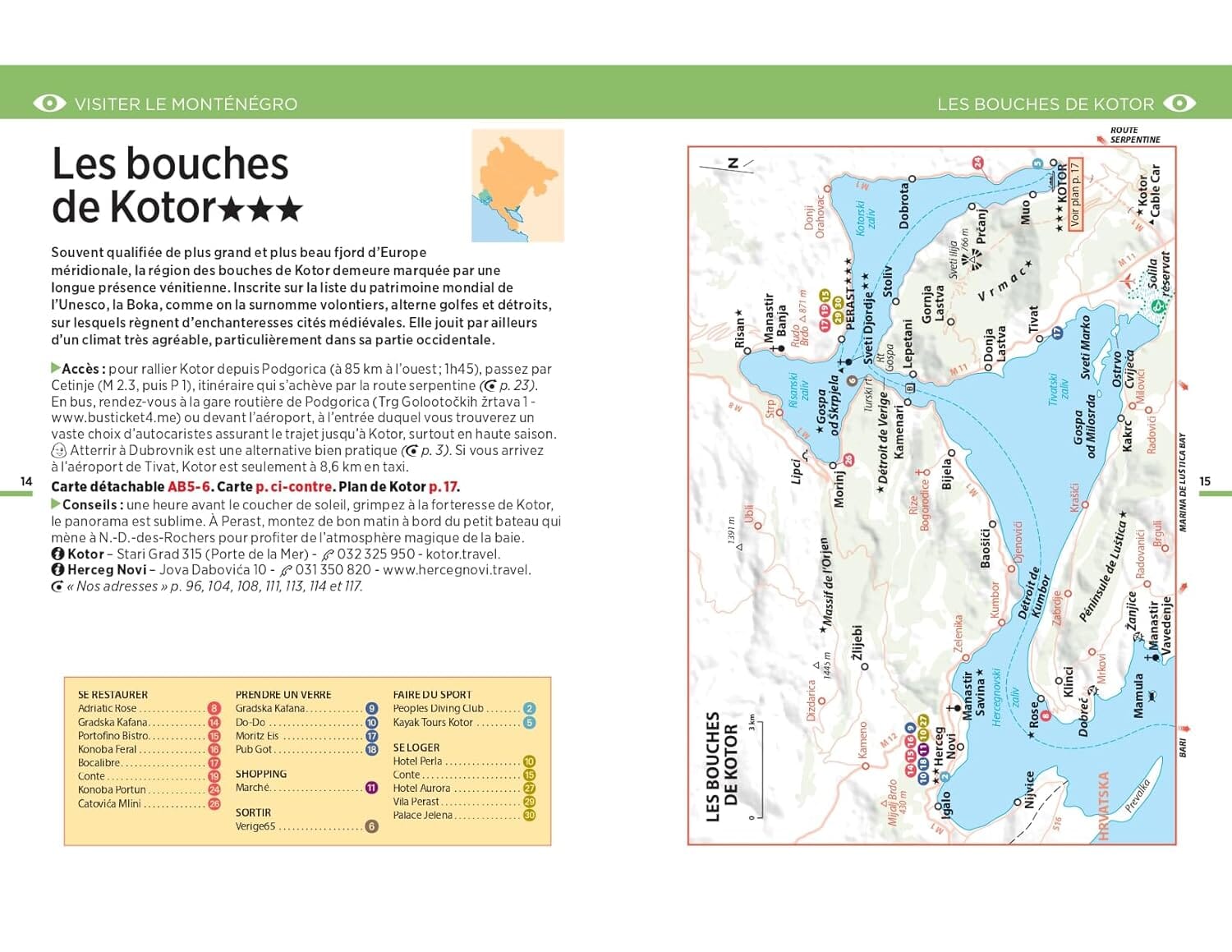 Guide Vert compact - Monténégro - Édition 2025 | Michelin guide de voyage Michelin 